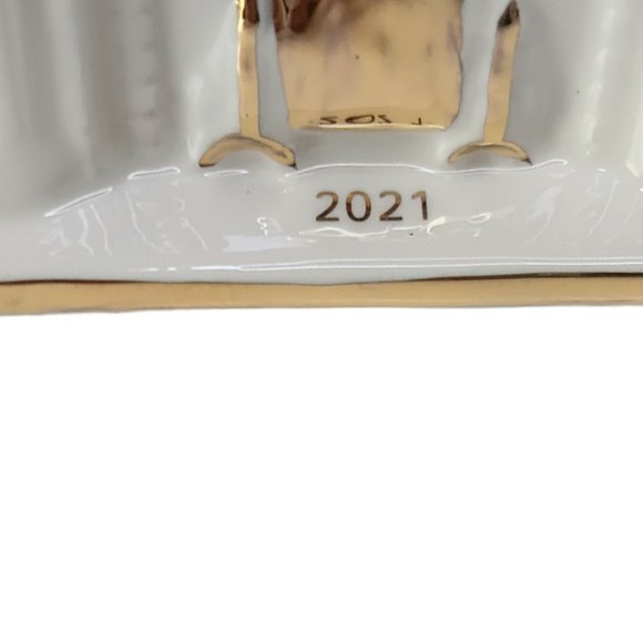 Spode Our First Home Ornament Ceramic Fireplace Stockings 2021 - Picture 11 of 11